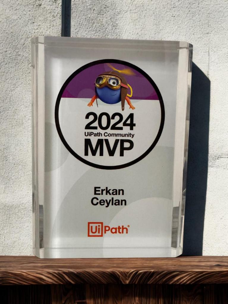 UiPath MVP Trophy 2024